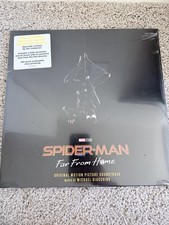 Spider-Man Far from Home LP-  Michael Giacchino. Black Vinyl. Brand NEW SEALED picture