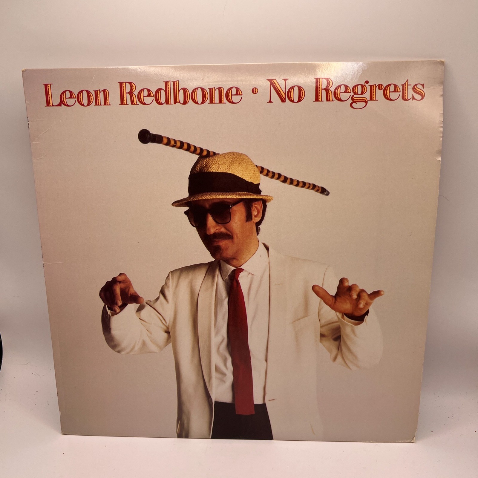 Leon Redbone No Regrets Vinyl LP Album 1988 Sugar Hill Records SH-3761