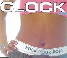CLOCK rock Your Body 5TRX w/ RARE REMIXES Europe CD Single SEALED USA seller picture