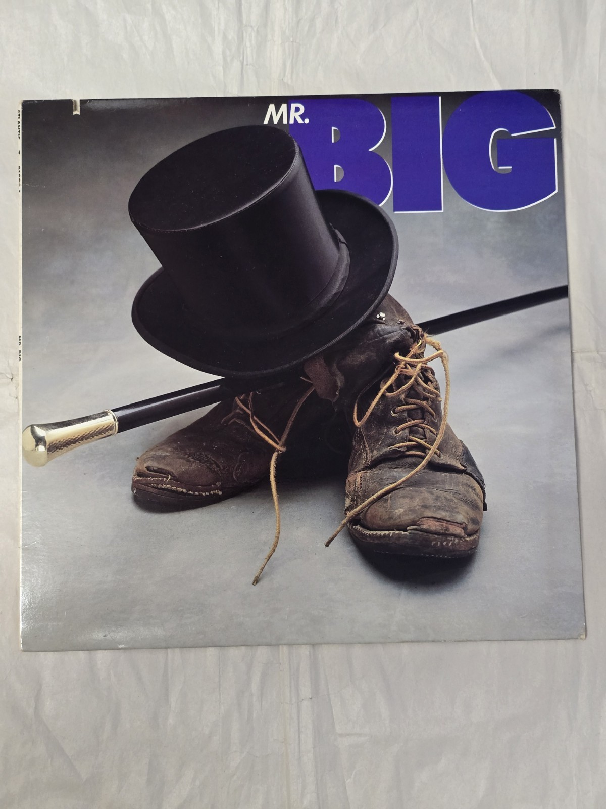 Mr Big s/t 1989 lp feat. Billy Sheehan and Paul Gilbert, MASTERDISK