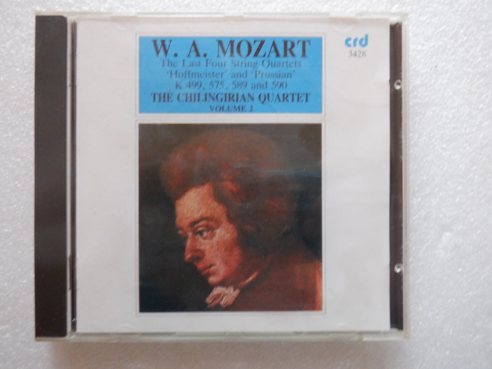 THE CHILINGIRIAN QUARTET - Mozart: The Last Four String Quartets, Vol 2/ NM CD