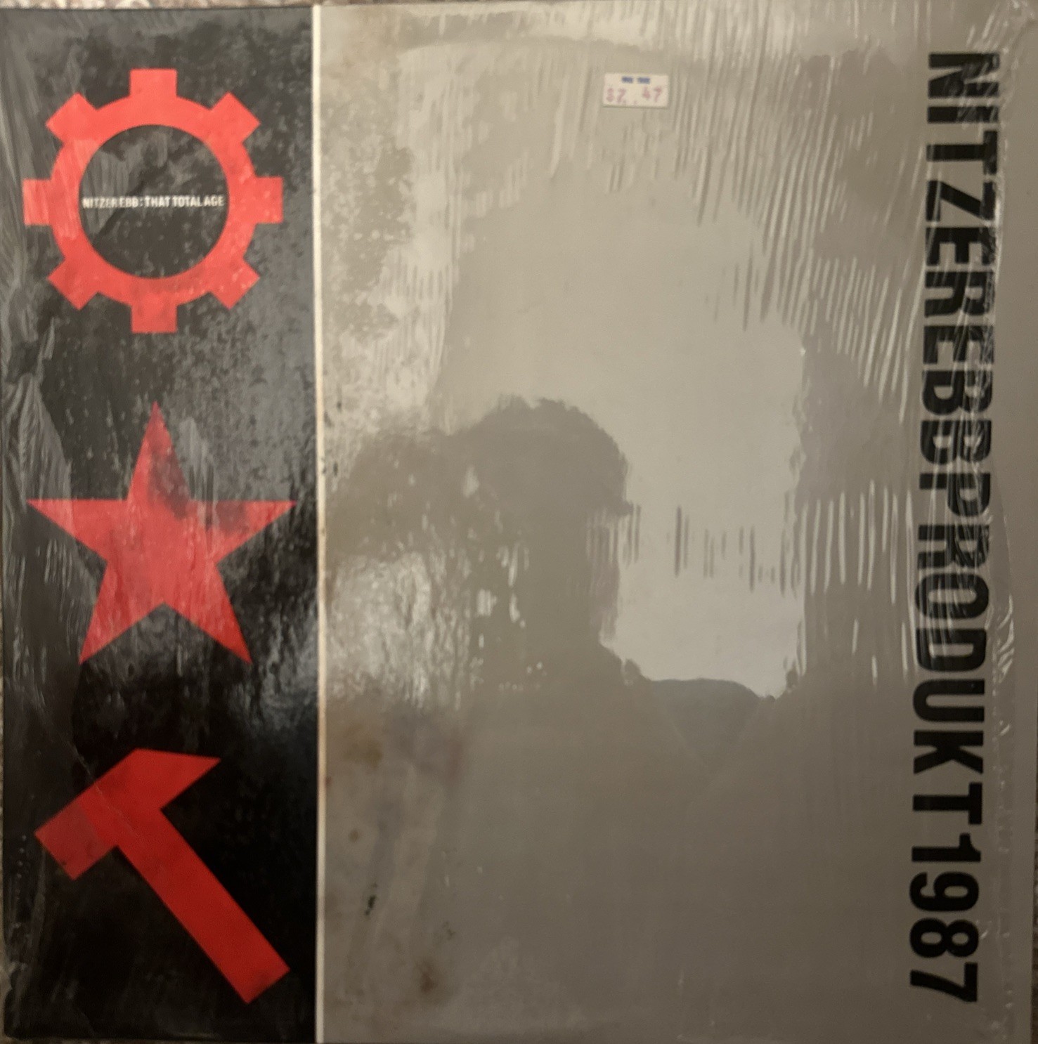 Vintage Nitzer Ebb That Total Age LP Vinyl 1987 Industrial Dance goth Electro