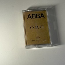 ABBA - ORO -  Grandes Éxitos - Original Polydor Cassette Tape Colombia 1995 picture