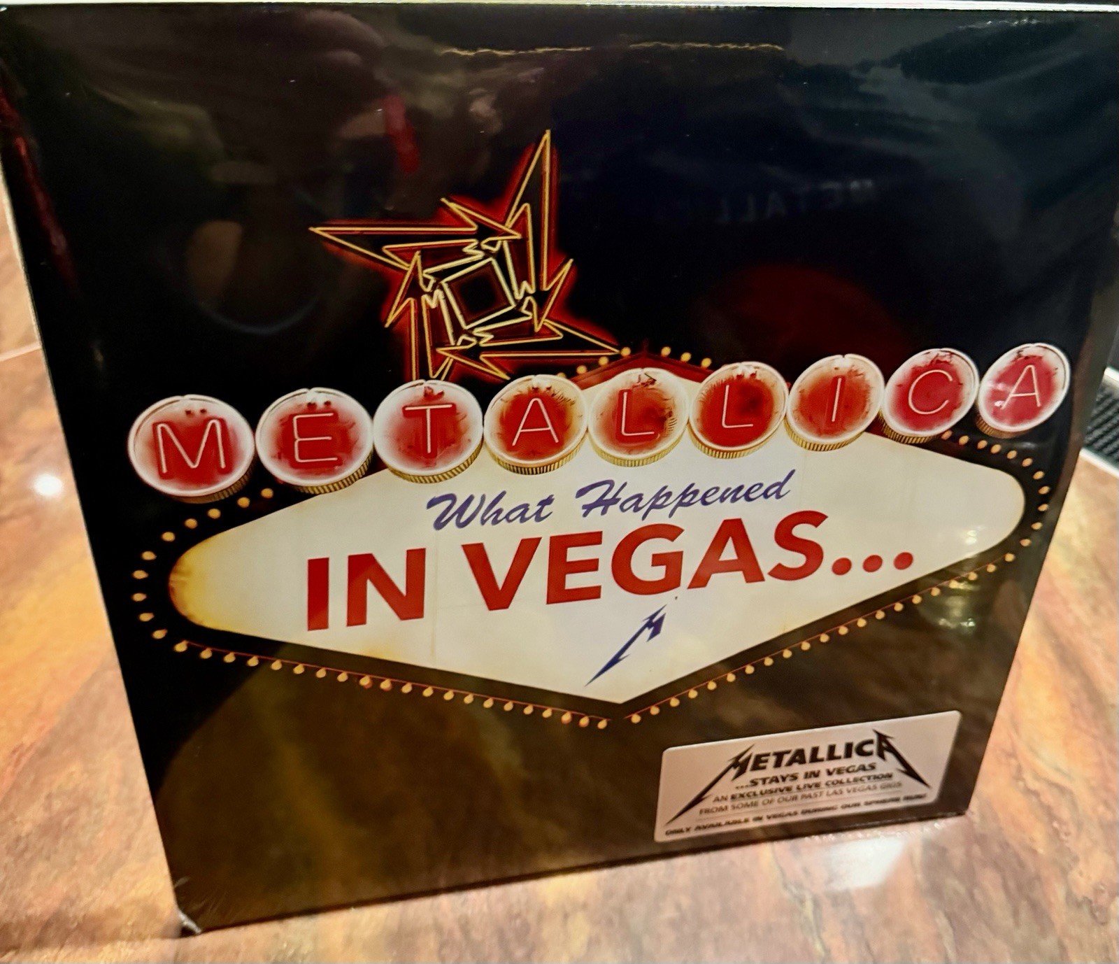 METALLICA SPHERE LAS VEGAS VINYL LIVE COLLECTION EXCLUSIVE RECORD ALBUM