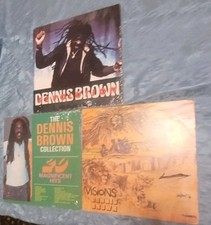 Lot 3 Dennis Brown - LP Visions Of Dennis Brown  picture