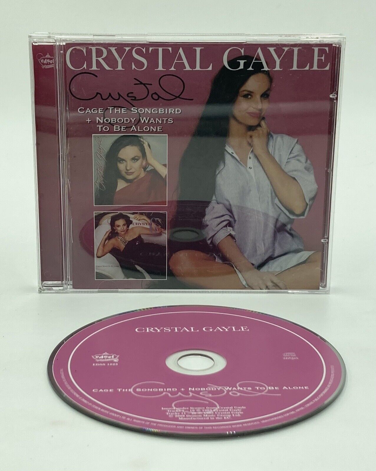 Crystal Gayle Cage The Songbird / Nobody Wants To Be Alone Extremely Rare OOP