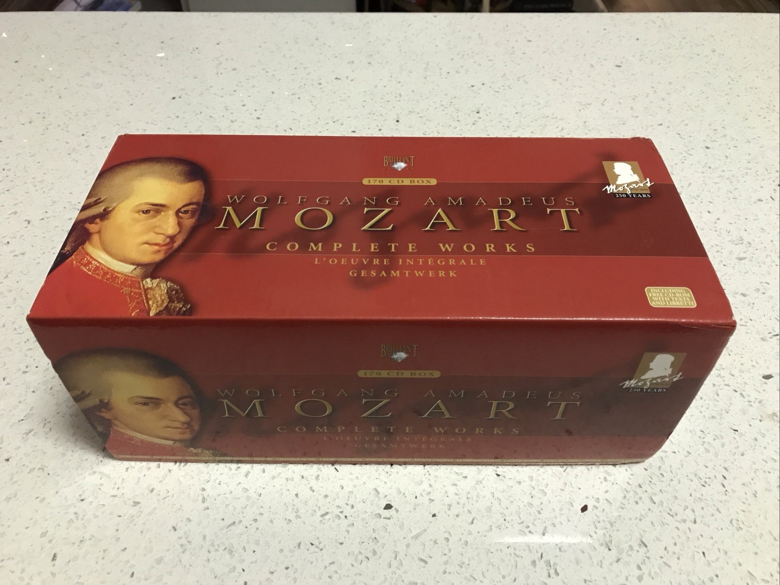 The Complete Works of Wolfgang Amadeus Mozart -Brilliant Classics 170-CD Box Set