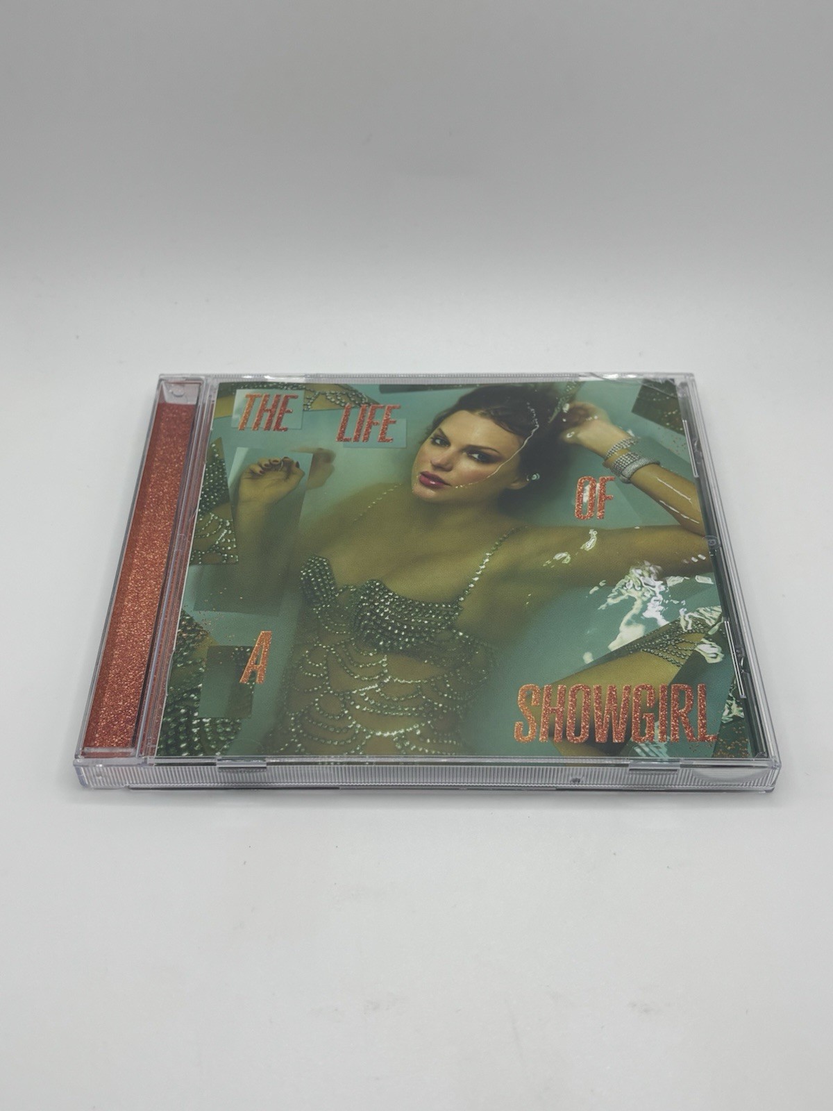 Taylor Swift The Life of a Showgirl CD + Hand Signed Photo 4 READ (DAMAGED)