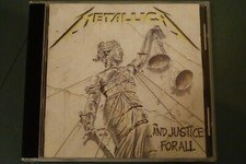 Metallica  And Justice For all LIMITED EDITION Gold CD and One Single CD Vertigo picture