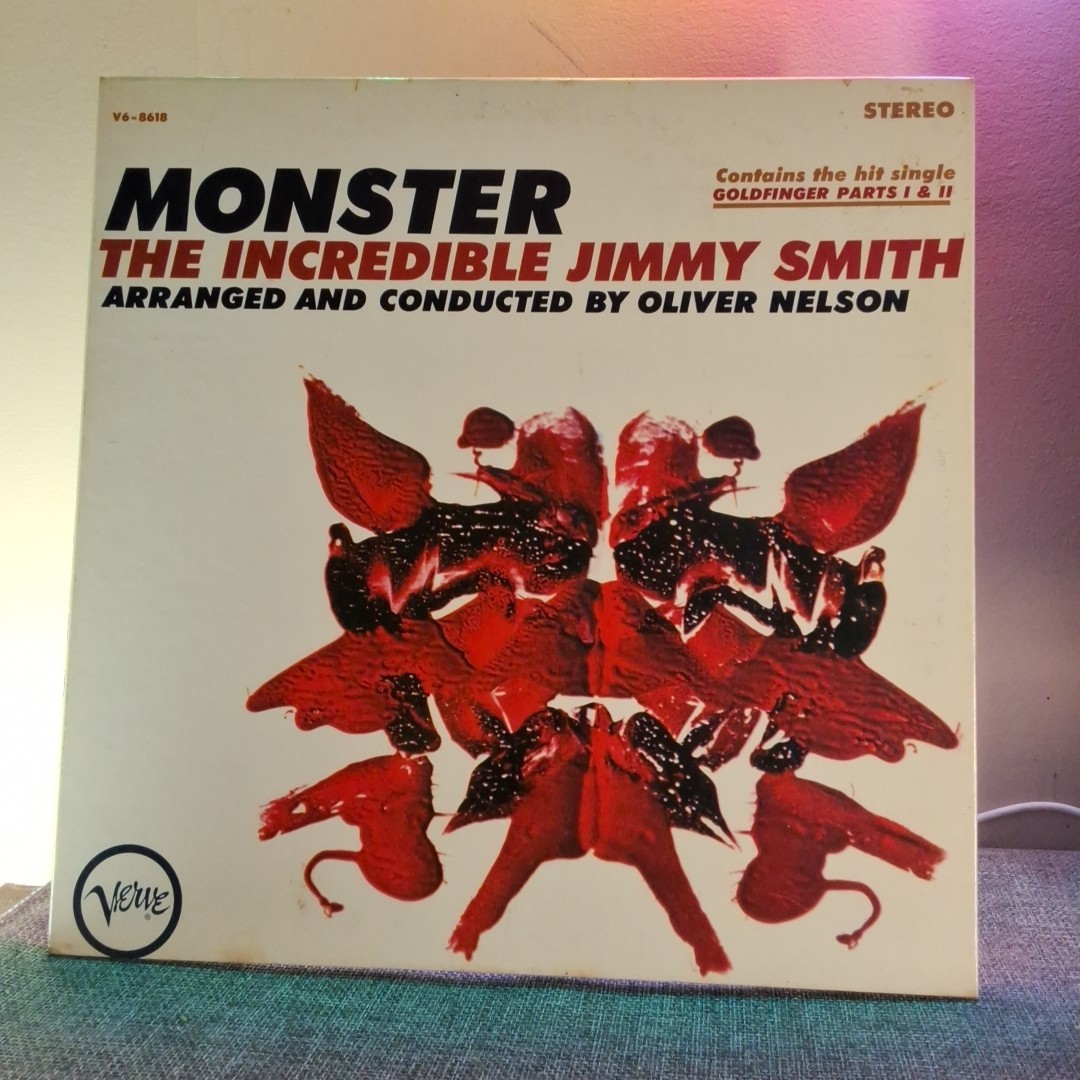 The Incredible Jimmy Smith – Monster – 1965 Verve – V6-8618 – Vinyl Record LP