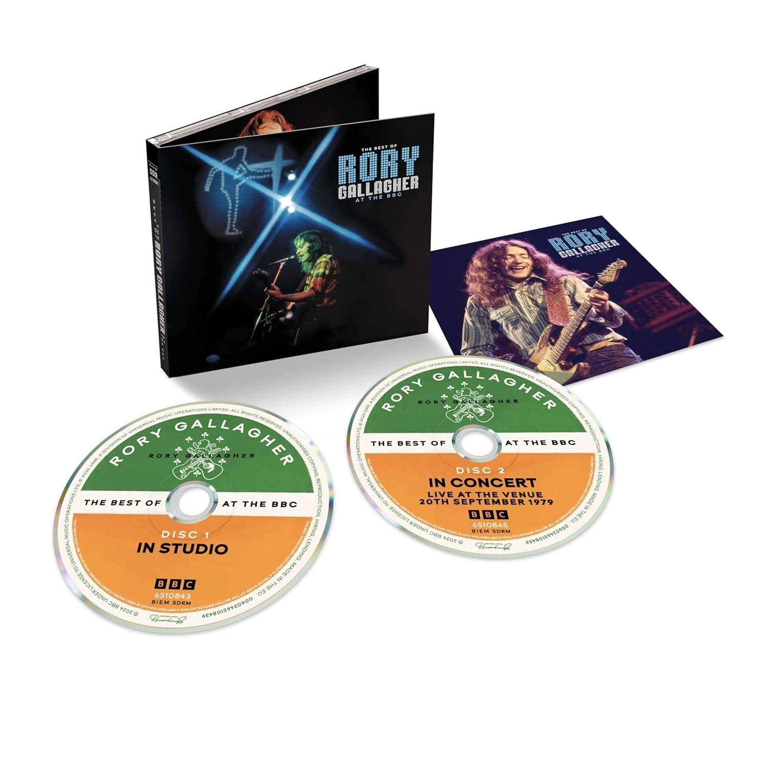 Rory Gallagher – The Best Of Rory Gallagher At The BBC 2 CD Set - NEW