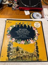 Brahms - The Complete Orchestral Music The Four Symphonies - 4 RECORD SET picture