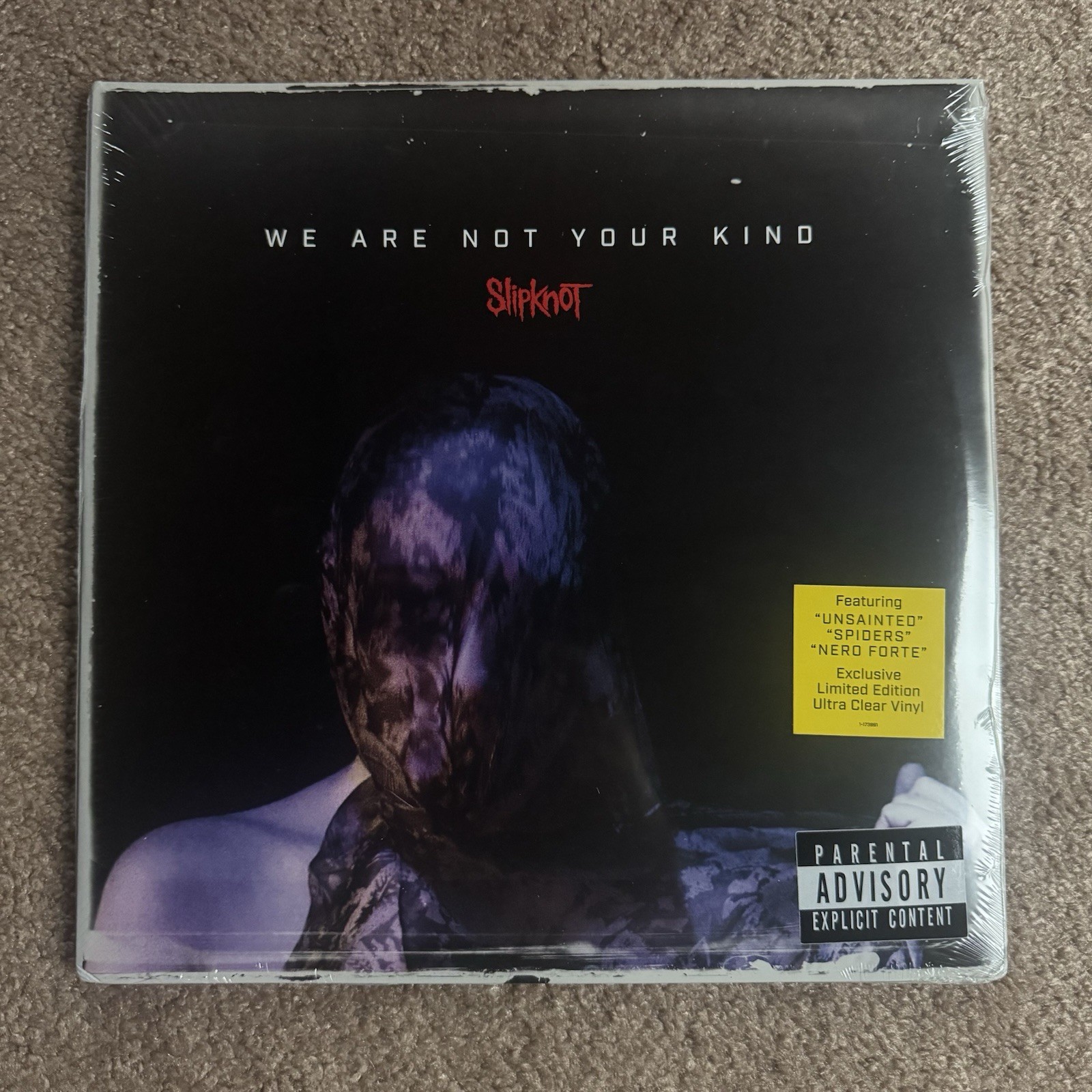 Slipknot - We Are Not Your Kind Ultra Clear Vinyl Sealed 2 LP