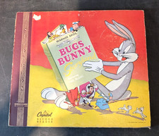 Vintage 1949 bugs bunny storyland/book/capital record/78 rpm picture