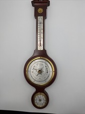 Vintage Air Guide Banjo Style Weather Station: Thermometer Hygrometer Barometer picture