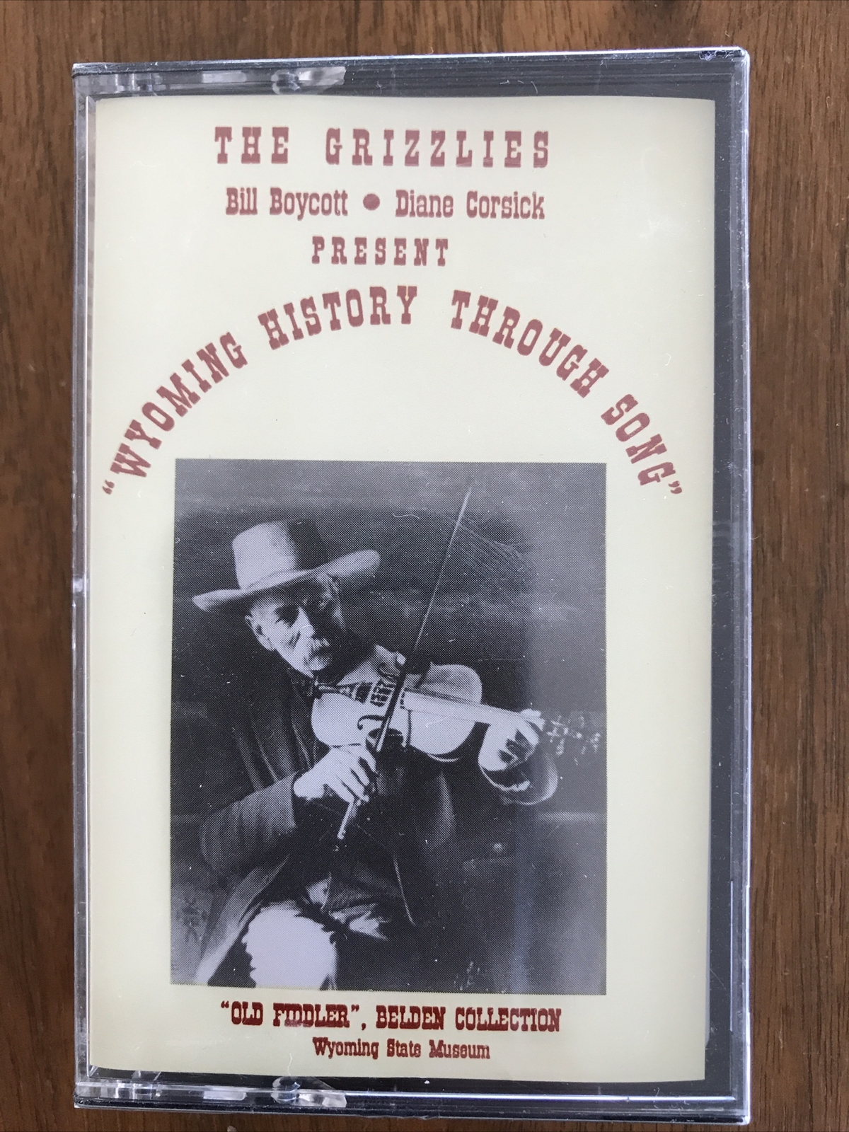 Wyoming History Through Song by The Grizzlies (Cassette, 1990, Bear Paw) NEW