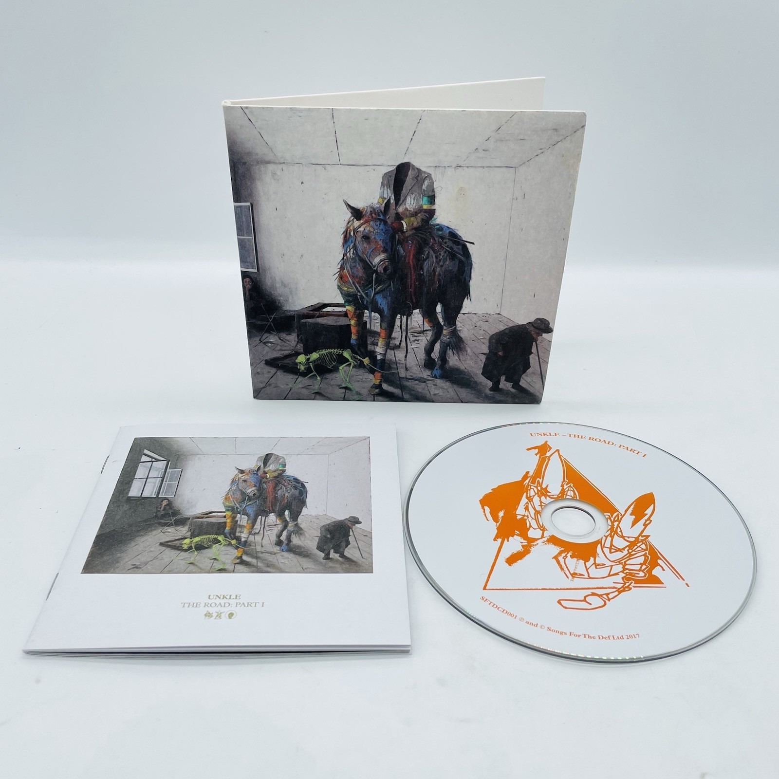 Unkle - The Road Part I 1  (CD, 2017, Digipak) w/ Insert, VGC Disc, 
