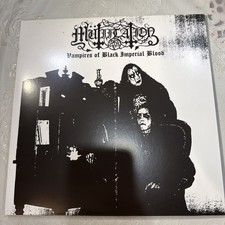 Mütiilation - Vampires Of Black Imperial Blood - OPLP372 Black & White Vinyl 2LP picture