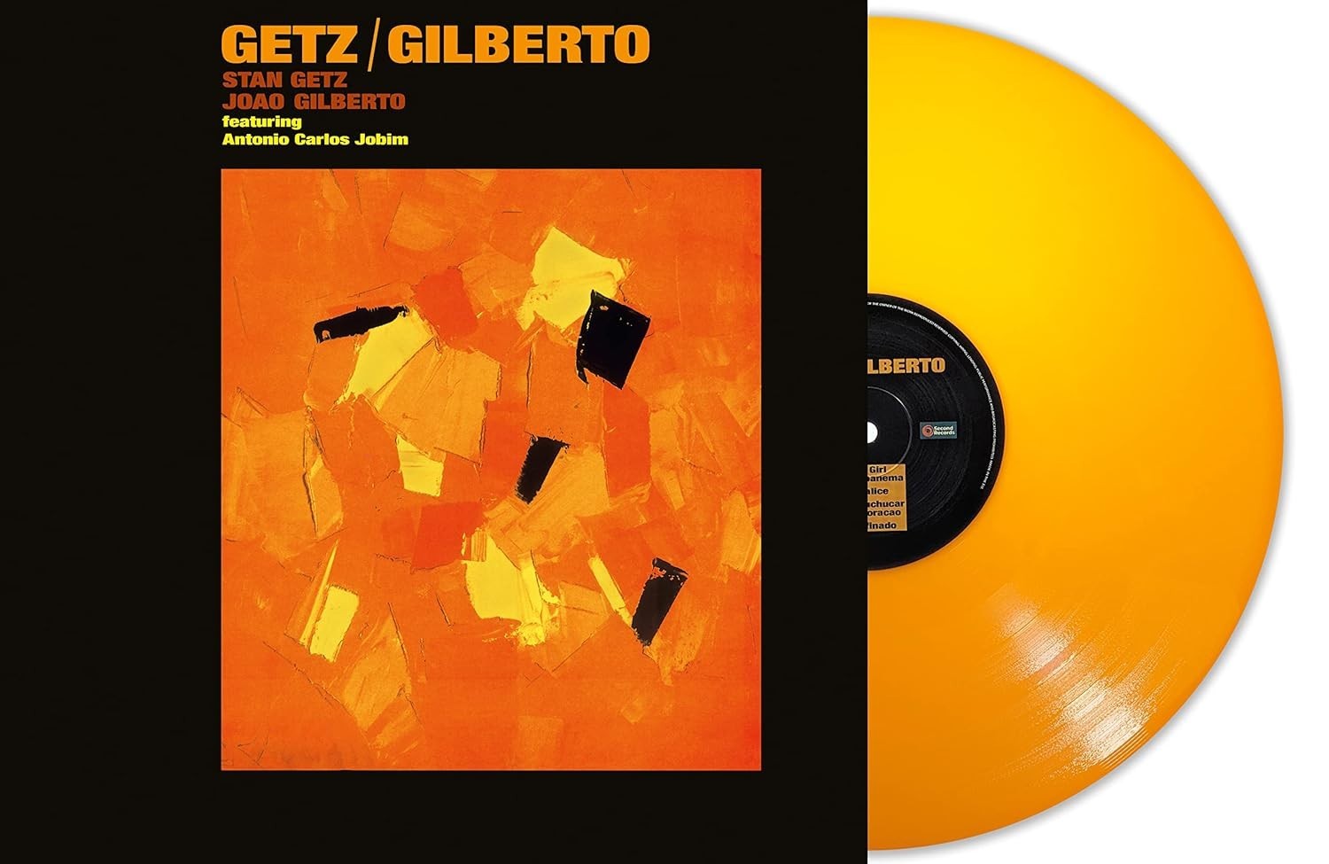 Stan Getz, João Gilberto / Antonio Carlos Jobim: Getz / Gilberto LP Orange Vinyl