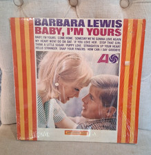 BABY, I'M YOURS, Barbara Lewis 1965 Atlantic 8110 shrink picture