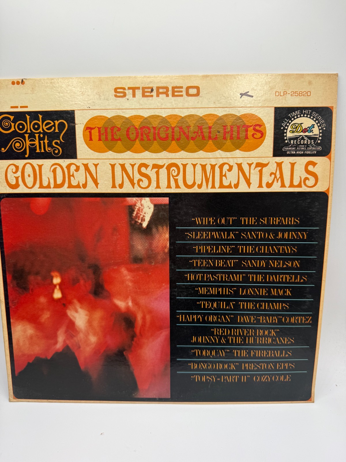 vtg GOLDEN HITS THE ORIGINAL HITS GOLDEN INSTRUMENTALS DLP-25820 vynil