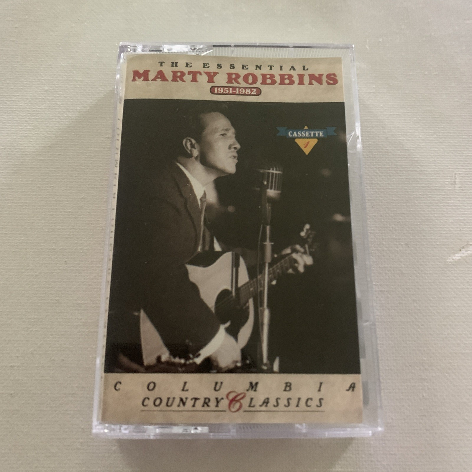 Vintage Marty Robbins The Essential 1951-1982 Cassette Tape
