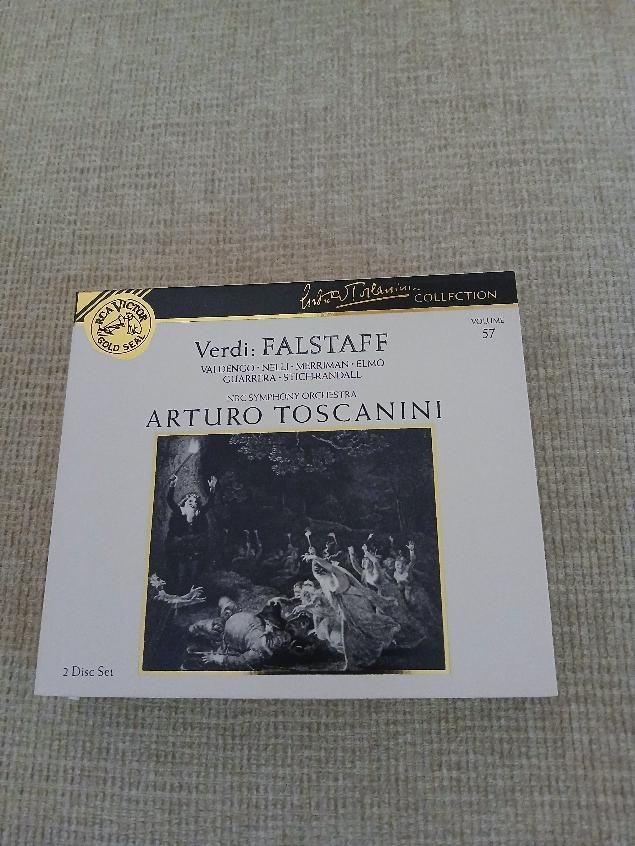 Verdi: Falstaff CD - 2 CD Set - Arturo Toscanini/NBC Symphony Orch. - Vol. 57