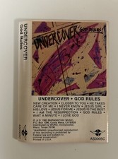 UNDERCOVER God Rules Rare Christian Punk New Wave 1983 Cassette Tape Lifesavors picture