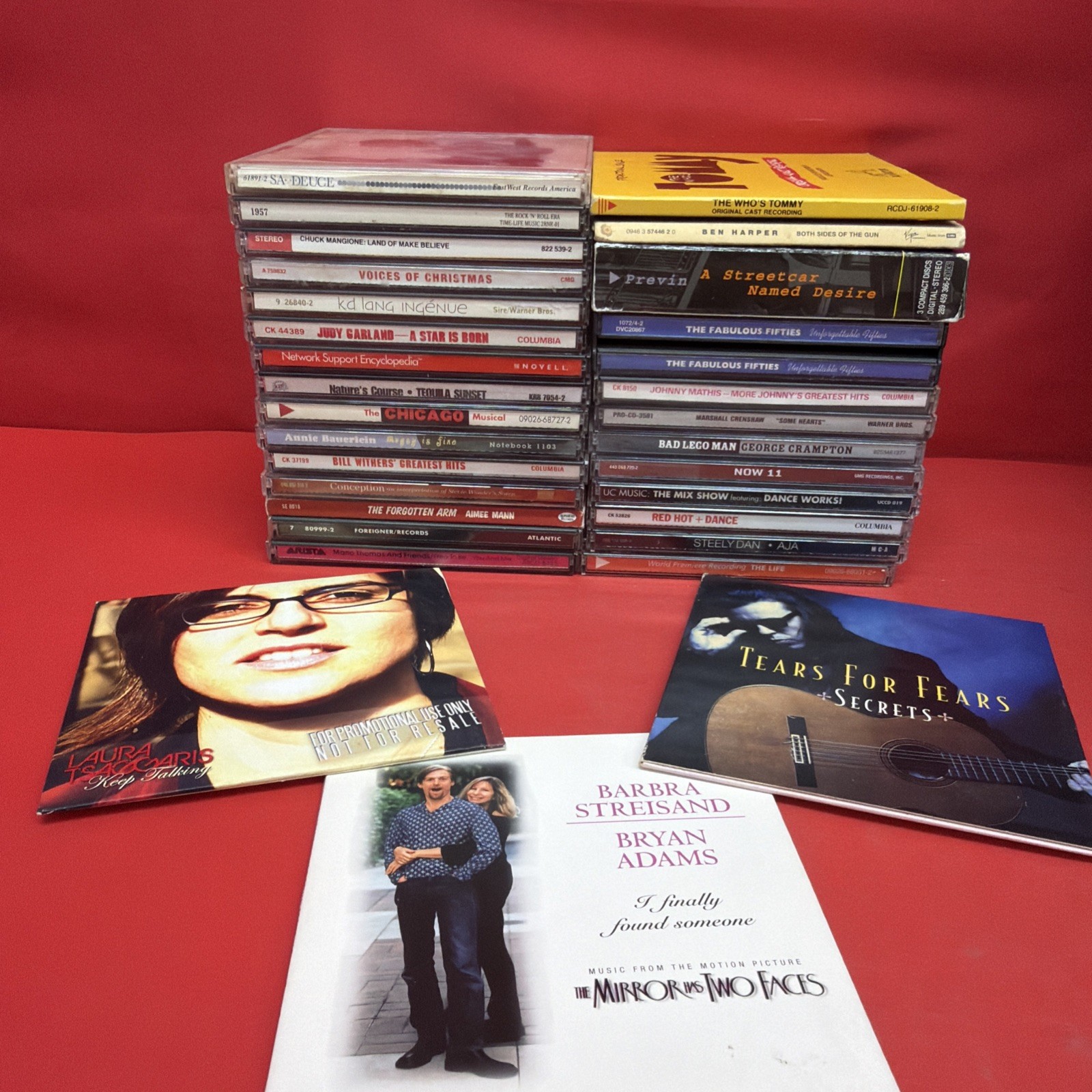 Mixed Lot 30 CDs The Who Steely Dan Tears for Fears Bryan Adams Rock Pop Jazz#81