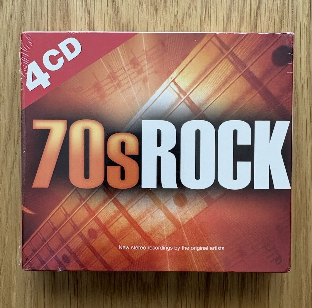 70's Rock 4 Cd Box Set 2005 Madacy Entertainment  New Factory Sealed Great Songs