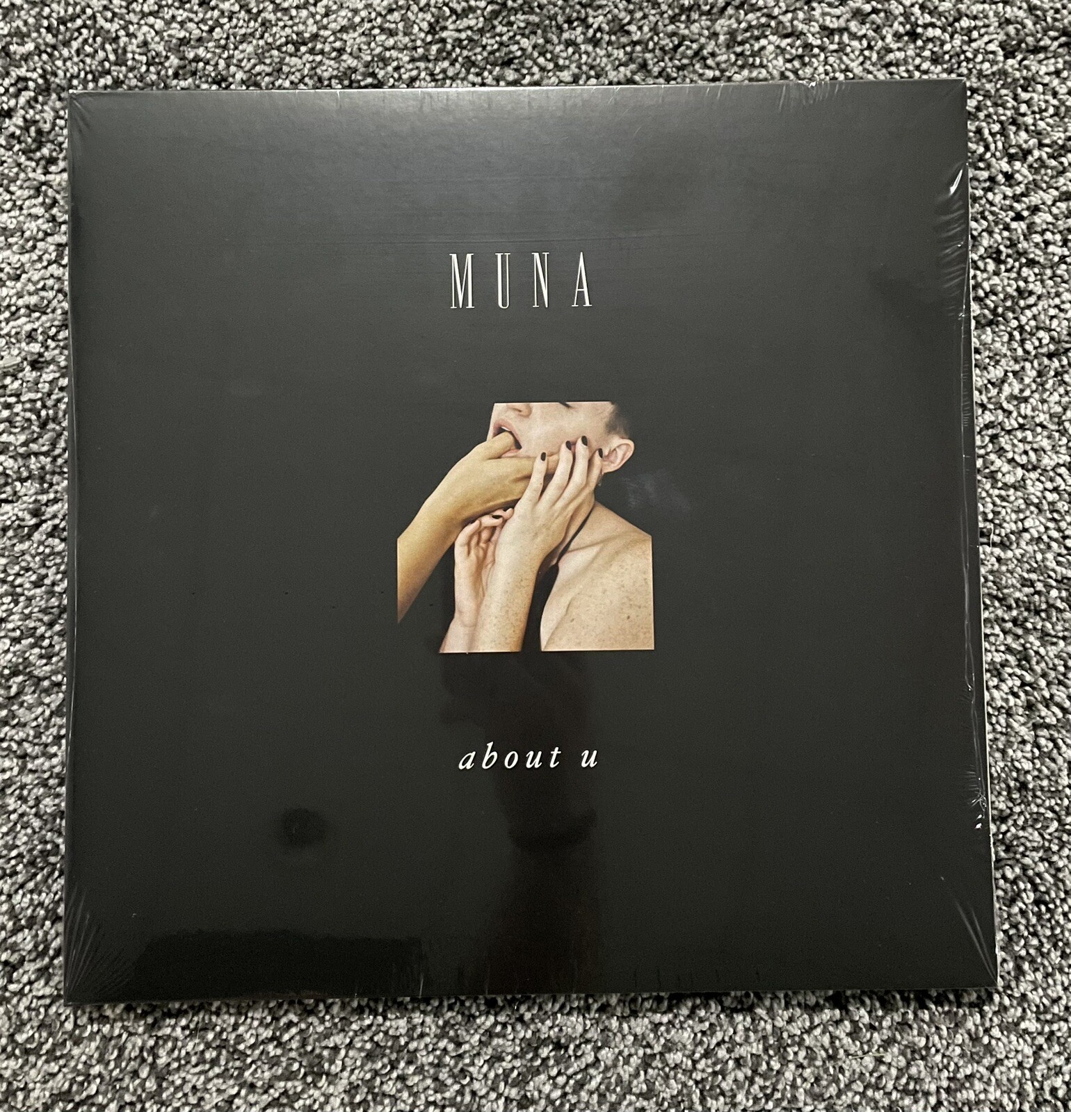 New Muna - About U - On Opaque Pink Vinyl LP Record  2023 In Hand