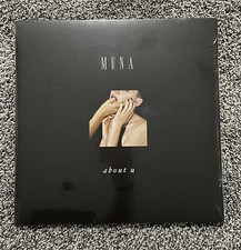 New Muna - About U - On Opaque Pink Vinyl LP Record  2023 In Hand picture