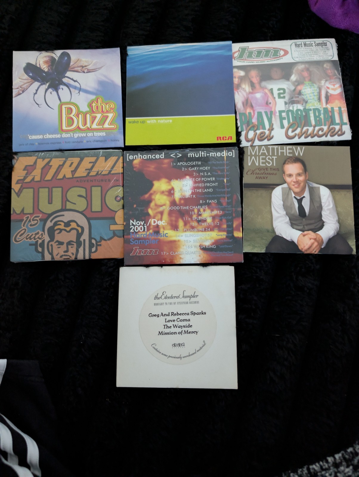 Christian Rock CD Lot (7): HM Sampler feat. Relient K, Matthew West, Jars of...