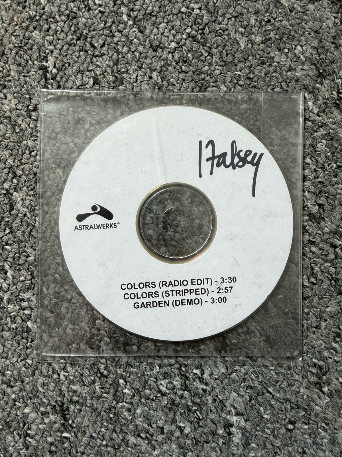 Halsey Astralwerks Colors Promo CD Single Radio Edit Stripped Garden Demo RARE