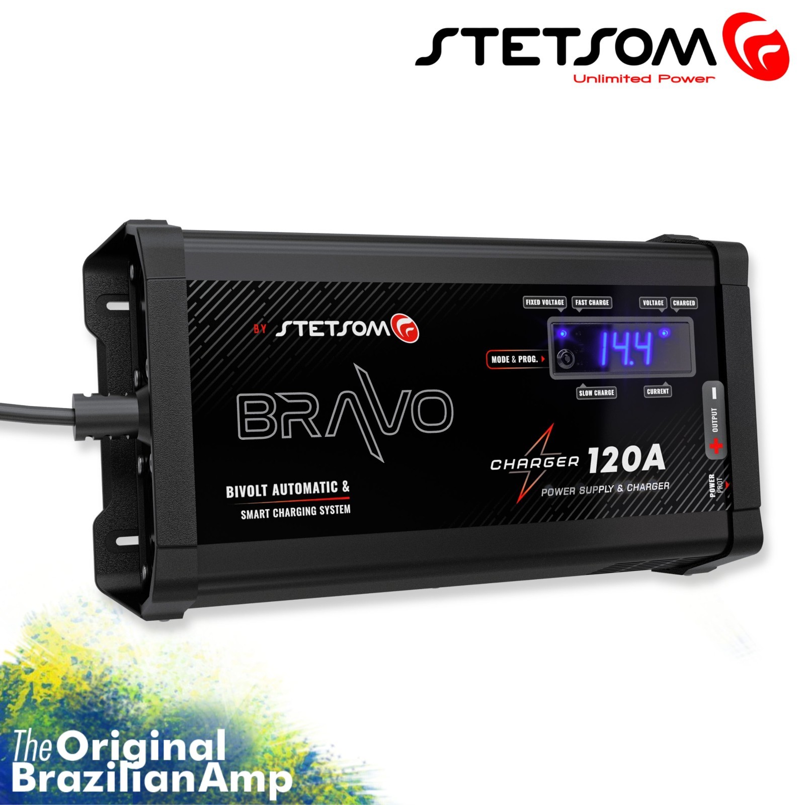 Stetsom BRAVO Charger 120A Power Supply Smart Charging
