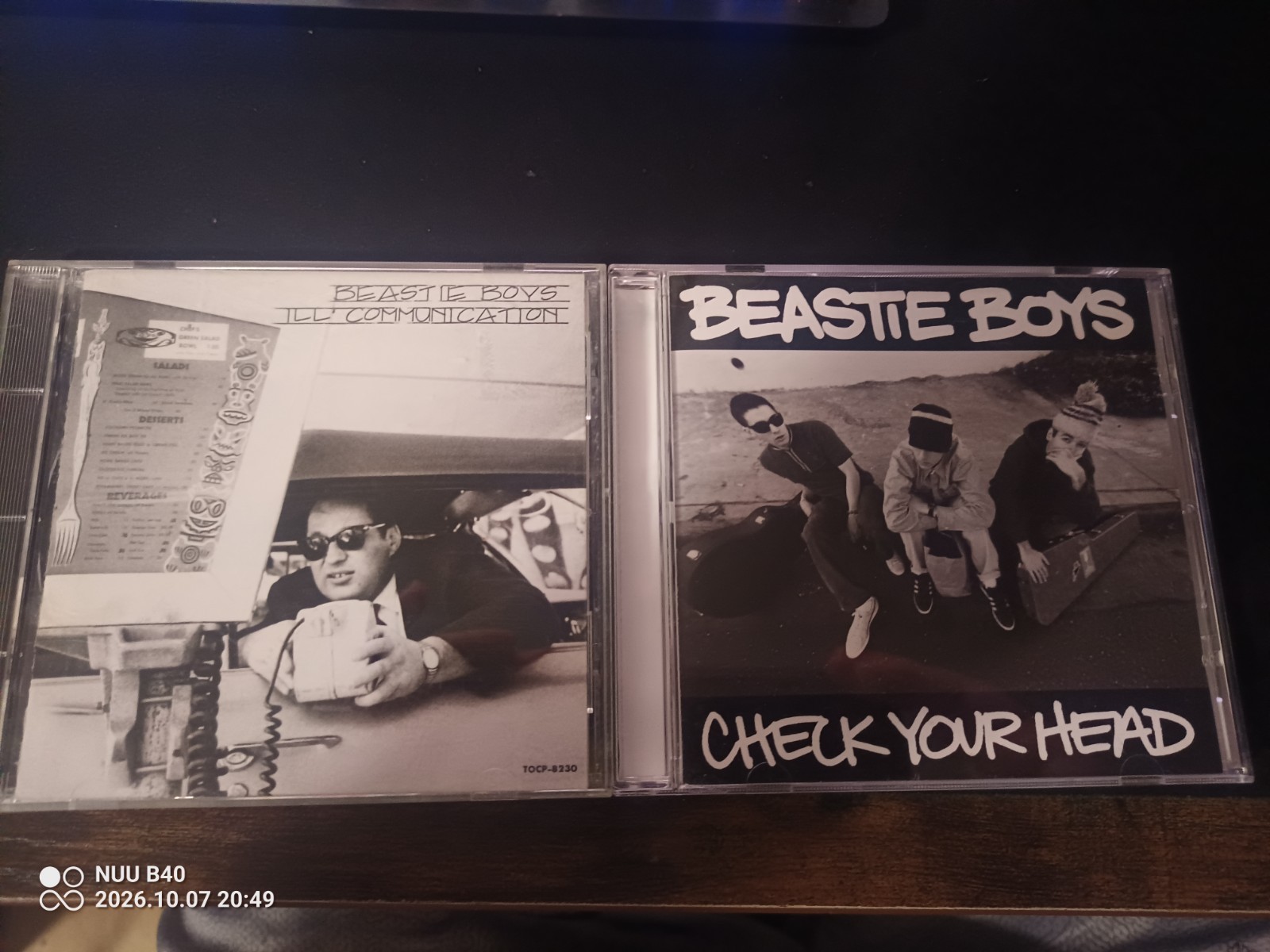 Beastie Boys 2 CD Lot Licensed To I'll and check your head. Tested vg condition.