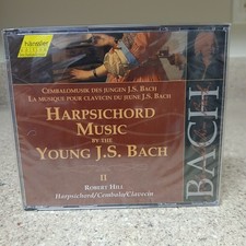 Harpsichord Music by the Young J.S. Bach II Hänssler ROBERT HILL 2 CD Box 103 picture