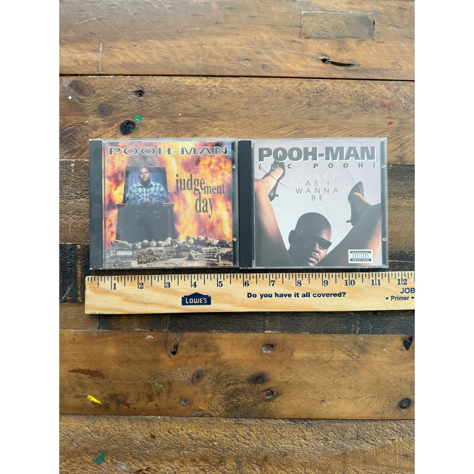 Pooh-Man MC Pooh CD Lot Judgement Day Funky As I Wanna Be West Coast Rap Oakland
