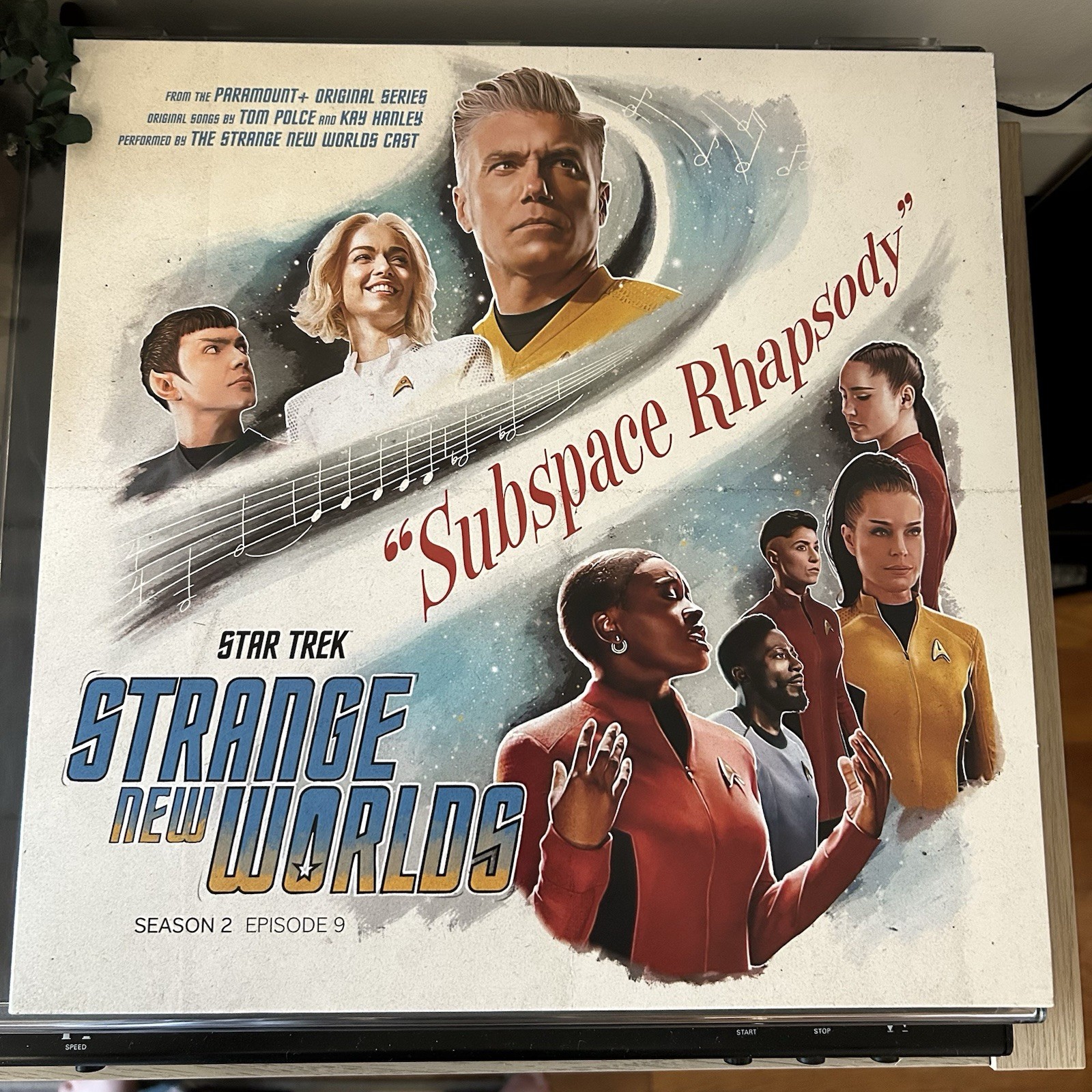 Star Trek Strange New Worlds Subspace Rhapsody Vinyl Record LP