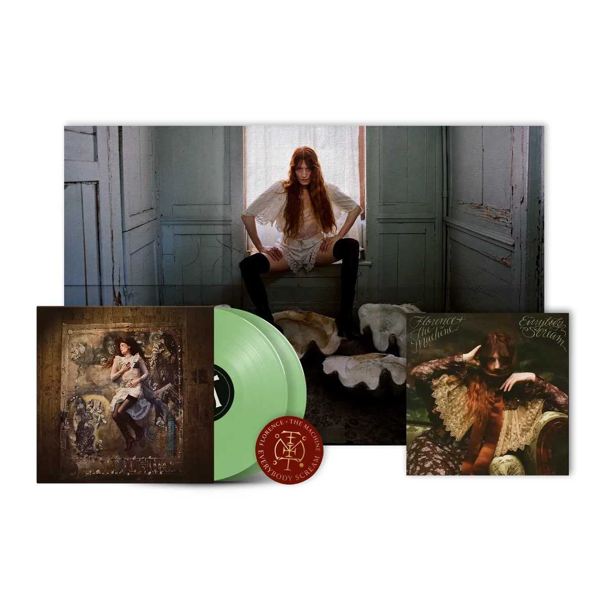 Florence + the Machine Everybody Scream Vinyl: Chamber Edition glow in the dark