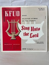 Vintage KFUO “Sing Unto the Lord” Vinyl LP Record picture