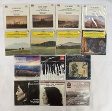 Lot 14 FRANZ SCHUBERT Symphonies Sonatas Classical Music CDs MINT DISCS No Cases picture
