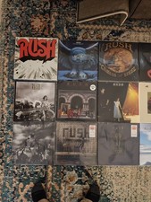 Lot Of 21 Rush Vinyl LPs Near Mint picture