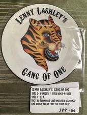 Rare Lenny Lashley’s Gang Of One HF001 Picture Disc 7” #389/500 Punk Oi Tiger picture