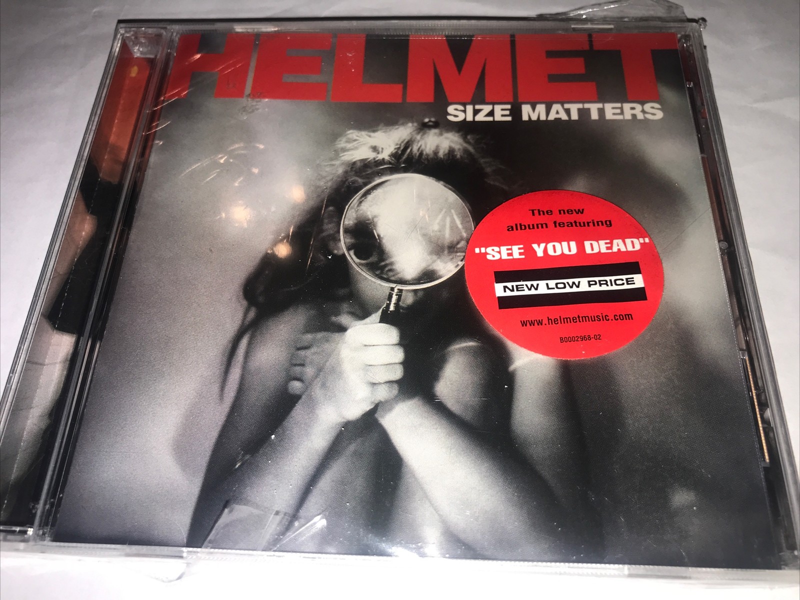 New Sealed Size Matters Helmet Cd