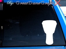 Djembe Drums Style #2 - Vinyl Decal Sticker -Color Choice -HIGH QUALITY picture