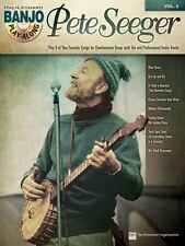 Pete Seeger Sheet Music Banjo Play Along Book and CD NEW 000129699 picture