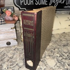 Vintage 1930s 40s 78 RPM Record Storage Album Binder 12 Disc Art Deco picture