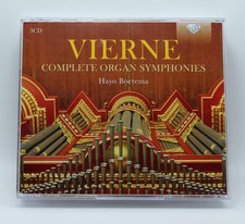 LOUIS VIERNE Complete Organ Symphonies Hayo Boerema 3 CD Box Set Classical CD picture