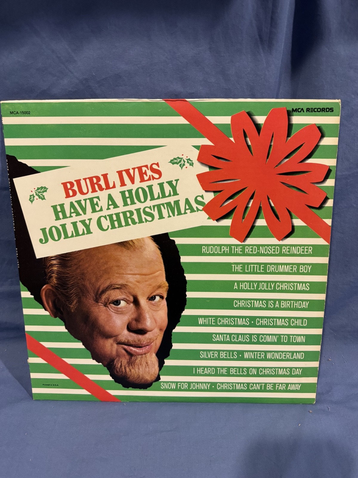 Vintage Vinyl  Burl Ives Classic Christmas Album 